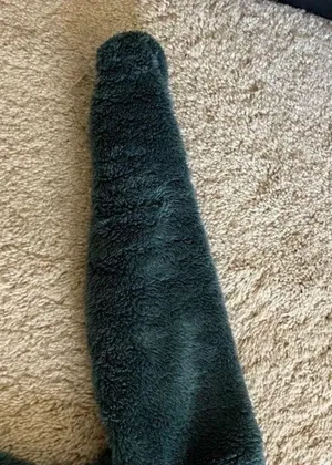 Primark Cares Fluffy Yarn Fleece Full-Zip Jacket Good condition, no flaws other than general wear. thumbnail 3