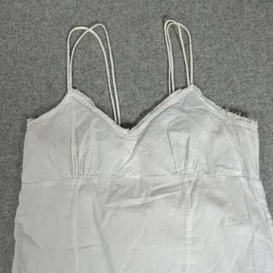 Vintage Y2K Mossimo Large Cami Tank Top Womens White Fairycore Grunge Coquette thumbnail 13