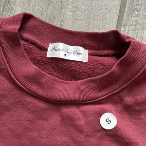 Palm tree crew pullover sweatshirt Red thumbnail 2