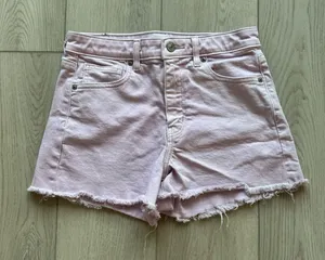 Light pink American Eagle stretch Jean shorts women’s US 2 thumbnail 1