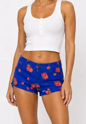Abercrombie & Fitch Vintage floral shorts size 0 thumbnail 1