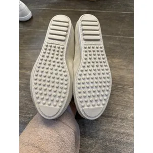Minnetonka Slipper Kilty Women's Size 7 Beige Leather Breathable Comfort thumbnail 6