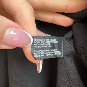 ✨$5/$25 Club Monaco Drape Black Open Zipper Blazer Career Office Size Small thumbnail 4
