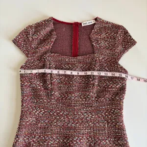GRACE KARIN Tweed Pencil Sheath Dress Women’s Medium Classic Preppy Academia thumbnail 4