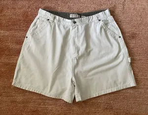 Vintage Mountain Lake Ivory Carpenter Shorts Women’s 18 Cotton Utility Pockets thumbnail 1