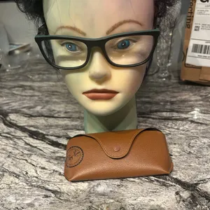 Ray-Ban Women’s Black Frame Glasses with Brown Case FRAME AND CASE ONLY thumbnail 6