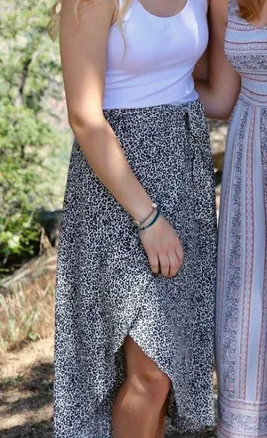American Eagle Cheetah Skirt thumbnail 1