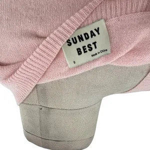 Artizia Sunday Best Abby Dinosaur Sweater Wool Alpaca Pink Size Small‎ thumbnail 7