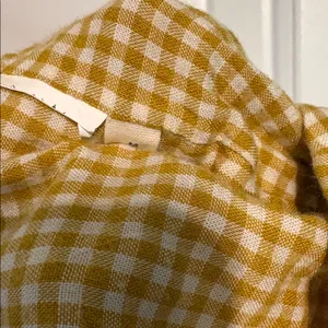 CAPULET Preppy Schoolgirl High Waist yellow Gingham Shorts thumbnail 5