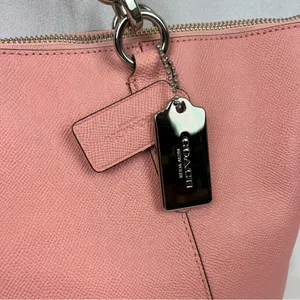 Coach F57526 Ava Tote Crossgrain Leather Bag Blush Pink / Silver - NEW w/ DEFECT thumbnail 5