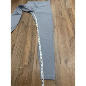 Lululemon Gray High Rise Leggings Size 8 Full‎ Length Yoga Pants thumbnail 6
