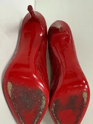 Christian Louboutin Pigalle Follies Mock-Croc Pumps thumbnail 9