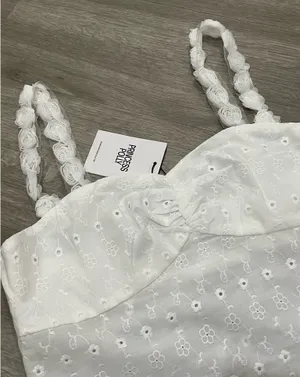 Princess Polly White Tank Top thumbnail 4