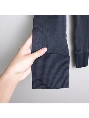 Lululemon Ebb to Street Legging 4 Heathered Black Seamless Mid Rise thumbnail 7