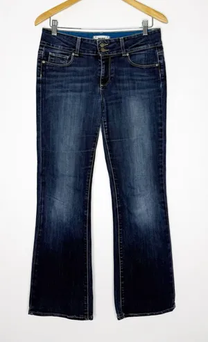 PAIGE Hidden Hills Jeans Women’s Size 29 Dark Wash Bootcut Mid Rise thumbnail 1