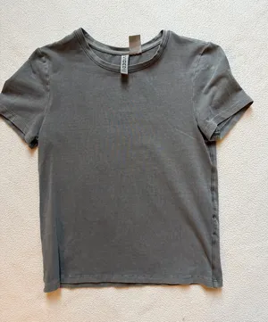 H&M Top Dark Green Olive thumbnail 1