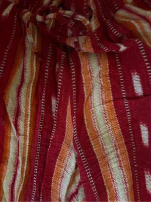 American Rag Red Striped Pull-On Capris thumbnail 3