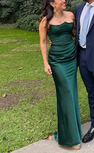 Corset Gown Green Size XS thumbnail 2