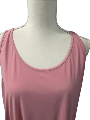 NWT Halara UltraScuplt Pink Scoop Neck Tank Athletic Wear XL Gym Dance thumbnail 3