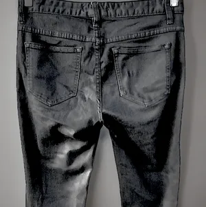 Free People High Rise Busted Skinny Stretch Carbon Jeans, 27 inseam/32 waist thumbnail 8