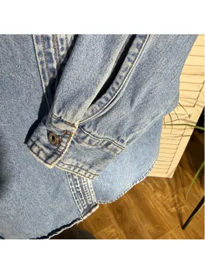 Vintage 90s Bill Blass women's denim shirt blue cotton Western grunge cottage M thumbnail 8
