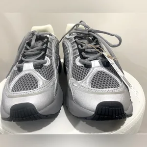 Adidas Ozmillen Sneakers Women 6.5 Gray Purple Y2K Chunky Dad Shoes NWT thumbnail 5
