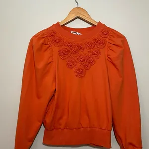 By Anthropologie Embroidered Sweatshirt thumbnail 3
