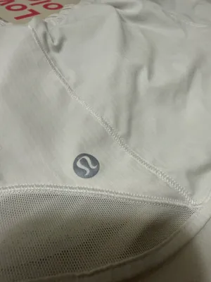 White Hotty Hot Lululemon Shorts 2.5" thumbnail 4