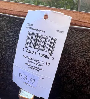 coach Millie Shoulder Bag In Colorblock Signature Canvas ce639 thumbnail 9