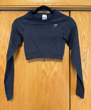 Gymshark Adapt Fleck Long Sleeve Crop thumbnail 1