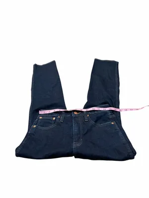 J. CREW dark wash vintage slim straight jeans thumbnail 3
