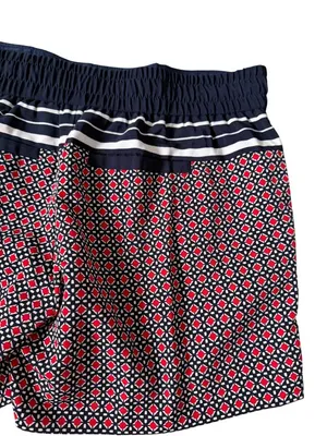 THE LIMITED Red Blue Casual Drawstring Shorts Size XS thumbnail 2