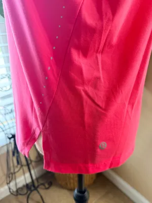 lululemon athletica Short Sleeve Crew Tee in Vibrant Pink thumbnail 5