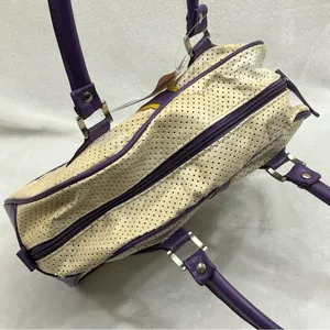 Los Angeles LA Lakers NBA Basketball Perfect Bowler Hand Bag Women’s Purse Read thumbnail 8