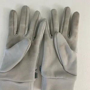 Women’s‎ light gray active athletic driving golf sport gloves large/XL thumbnail 4