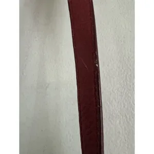 HOBO Burgundy Pebbled Leather Small Purse Crossbody Bag Flap Close Zip thumbnail 9