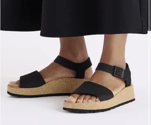 Birkenstock Papillio Glenda Black Platform Sandals thumbnail 1