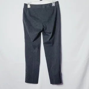 Express Editor gray work career slacks pants sz 2 thumbnail 4