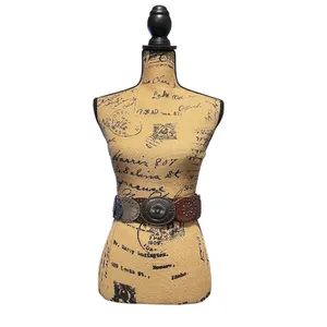 Wide Patchwork Belt Womens Multicolor Studded Concho Buckle Western 38in thumbnail 4