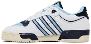 NWT adidas originals rivalry 86 low cloud white/clear blue/shadow navy thumbnail 3