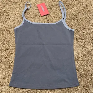 New Edikted size xs grey and blue tank top thumbnail 2