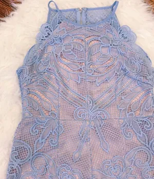Princess Polly NWT Gorgeous periwinkle lace sheath dress thumbnail 2