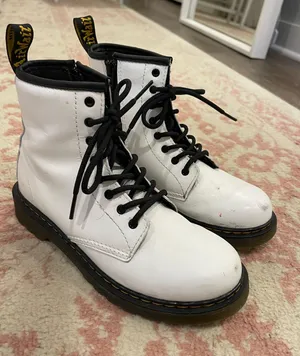 Doc Martens White Boots thumbnail 2