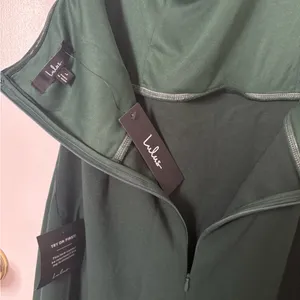 Lulus Unforgettable Composure Emerald Asymmetrical Halter Maxi Dress Size Large thumbnail 6