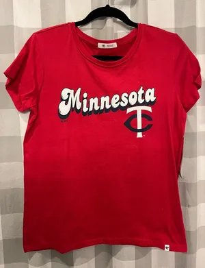Minnesota Twins 47 Brand Red Tee thumbnail 1