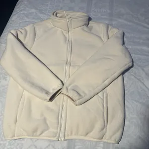 Cream Teddy women Jacket Size L thumbnail 1