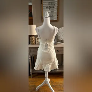 NWT Zara Eyelet Dress thumbnail 4