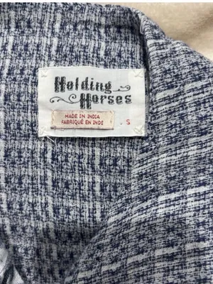 Anthropologie NWOT holding horses patchwork 100% cotton dress size s thumbnail 3