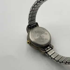 Elegant Ladies' Two-Tone Carriage by Timex Watch Working New Battery thumbnail 5