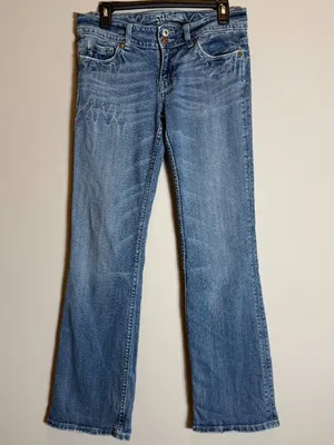 Y2K Miss Me Low Rise Bootcut Denim Jeans Women's 28 Rodeo Flap Pockets Festival thumbnail 5